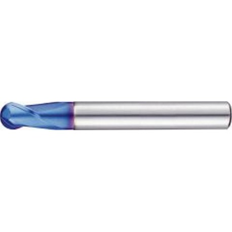 Fraise bout hémisphérique courte, type N, en carbure monobloc, NANO, revêtement TiAIN-S, Ø d1 - h8 : 6,0 mm, Long. totale l1 60 mm