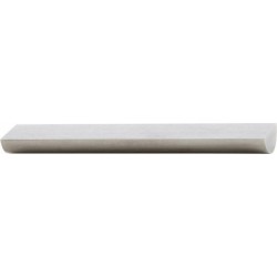 Barreau semi-rond en carbure monobloc, Ø - h7 : 8 mm, Long. totale 75 mm