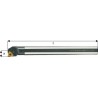 Barre d'alésage ISO 95° A..-PWLNR/L, à arrosage interne, Désignation : A32S PWLNL 08, Ø queue - dg7 32 mm, Dimensions Ø min. 40 mm