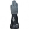 Gants de protection chimique AlphaTec 53-001 taille 10 gris/noir EN 388,EN 374,EN 407 6 PA (Par 6)