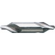 Foret à center, en acier à coupe rapide à 5 % de cobalt, DIN 333-A, Ø de foret k12 : 5,00 mm, Ø queue h8 : 12,50 mm
