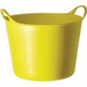 Seau souple 42 L - jaune