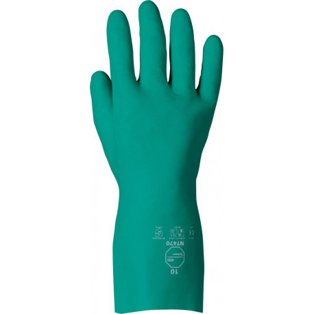 Gants Tychem NT-470 Gr.9 Nitril330mm (Par 12)