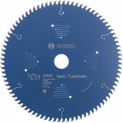 Lame de scie circulaire 254x30 mm 84 Z TR-F BoschBest of Laminat
