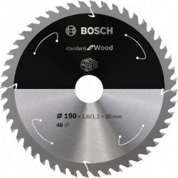 Lame de scie circulaire 190x1.6/1.1x30 Z48 Bosch