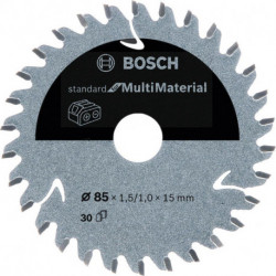 Lame de scie circulaire 85x1.5/1x15 Z 30 BoschMulti Material
