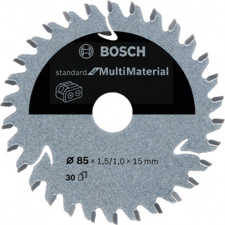 Lame de scie circulaire 85x1.5/1x15 Z 30 BoschMulti Material