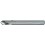 Foret à pointer CN, à queue cylindrique, angle de pointe 90°, en acier à coupe rapide à 5 % de cobalt, DIN 1835-B, surface sans revêtement, Ø h8 : 3 mm