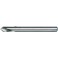 Foret à pointer CN, à queue cylindrique, angle de pointe 90°, en acier à coupe rapide à 5 % de cobalt, DIN 1835-B, surface sans revêtement, Ø h8 : 10 mm