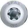 Vis à bois SPAX A2 Telko 8 x 300 T-STAR PLUS T30 FP 4 Cut (Par 50)