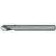 Foret à pointer CN, à queue cylindrique, angle de pointe 90°, en acier à coupe rapide à 5 % de cobalt, DIN 1835-B, surface sans revêtement, Ø h8 : 20 mm