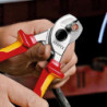 Cisailles à câble VDE 165mm Knipex