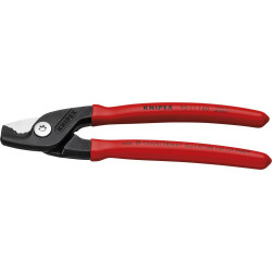 Cisailles à câble avec poignée plastique 160mm KNIPEX