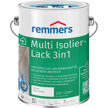 Vernis multi-isolant 3en1 (RAL 9016) 5 LTR