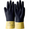 Gants de protection TevuChem 765. Taille 8 (Par 10)