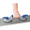 Ventouse 50kg m. 2-têtes