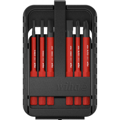 Trousse outils VDE slimBit electric i-6kant 6- Unités Wiha