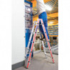 Escabeau 2x12 barreaux AH 4,10m