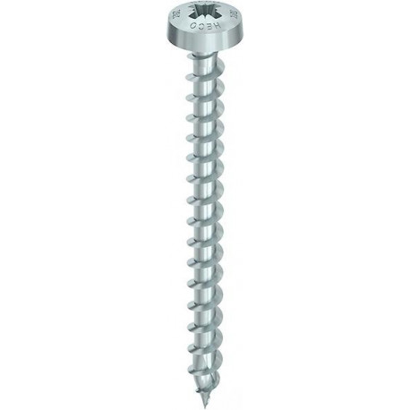 Vis bois HECO-TOPIX-plus RuKo PZD 40x30 VVG Acier, galvanisé bleu (Par 500)