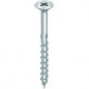 Vis bois HECO-TOPIX-plus SeKo PZD45x40 FP FraiséAcier, galvanisé bleu (Par 500)