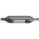 Foret à centrer en carbure monobloc, Ø de foret : 1,60 mm, Ø queue h9 4,00 mm, Long. totale 35,5 mm, Pour Ø de la pièce à usiner : 10-15 mm