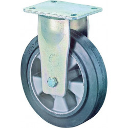 Roue 200mm RR110.B80PlatteElastik noirKL RR110.B80.200