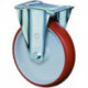 Roue rouge 100 mm 125 KG