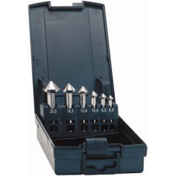 Set fraise DIN335 HSSE 90 Degrés CBN Form C 63-250mm EXACT
