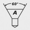 Foret centreur DIN333 HSS Form A 20mm GÜHRING