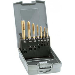 Jeu de tarauds machine DIN371/376 HSSE TiN Form B M3-12 GÜHRING