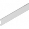 Panneau à clipser HELM ME, effet inox anodisé, longueur 2100 mm