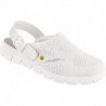 Sabot 37329. OB. A. E. FO. SRC. blanc. Taille 44 Abeba