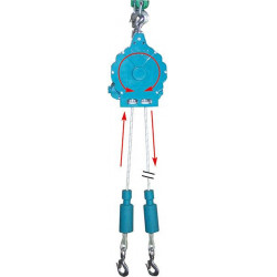 Treuil de levage capacité 90kg 230 V - Cable 50 m 8 mm