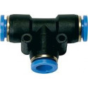 Connecteur enfichable en T-Ø 2x6mm/ 1x4mm RIEGLER