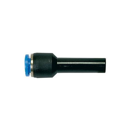 Connecteur enfichable droit Ø8 Bouchon mamelon 12mm RIEGLER