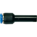 Connecteur enfichable droit Ø8 Bouchon mamelon 12mm RIEGLER