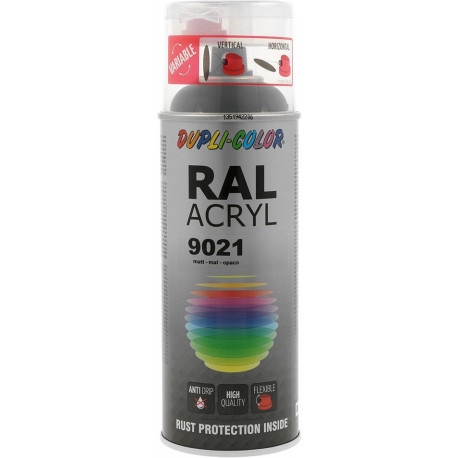 Laque colorée RAL 9021 400ml matt (Par 6)