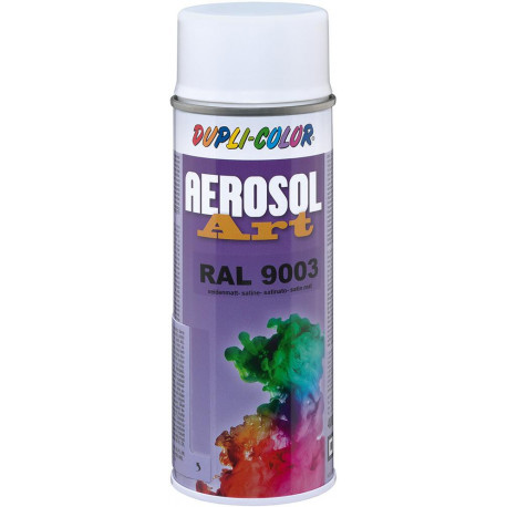 Laque colorée RAL 9003 400ml (Par 6)