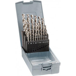 Set Foret hélicoidal DIN338 HSSE rectifiés Typ Ti 6-10mm GÜHRING