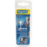 Rivets Universal Ř 48 x 16mm incl. Foret 50 Unités Blister Rapid