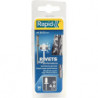 Rivets Universal Ř 48 x 25mm incl. Foret 50 Unités Blister Rapid