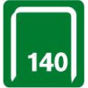 Agrafeuse, Pour travaux professionnels, Construction entièrement en métal, PRO, R14,