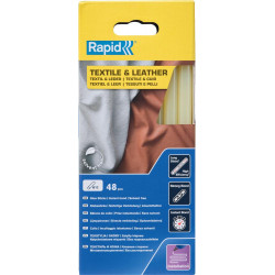 Batons de colles Textile et cuir Ř 12 x 190 mm 48 Unités Schachtel Rapid