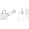 Aimant de levage PML-6 FLAIG - Capacité 600 kgs plat - 300 kg rond