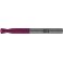 Foret à pointer CN en carbure monobloc, à queue cylindrique, 145°, surface à revêtement TiAIN, Ø h6 : 20 mm, Long. de goujure 45 mm, Long. totale 131 mm