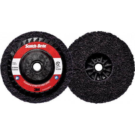 Disque abrasif gros grain avec plaque Ø 115 mm XT-RD PRO 3M