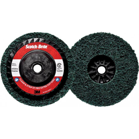 Disque abrasif gros grain avec plaque Ø 125 mm XT-RD PRO Extra Cut 3M