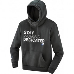 Sweat à capuche Taille S noir/azur