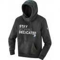 Sweat à capuche Taille L noir/azur