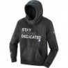 Sweat à capuche Taille 2XL noir/azur